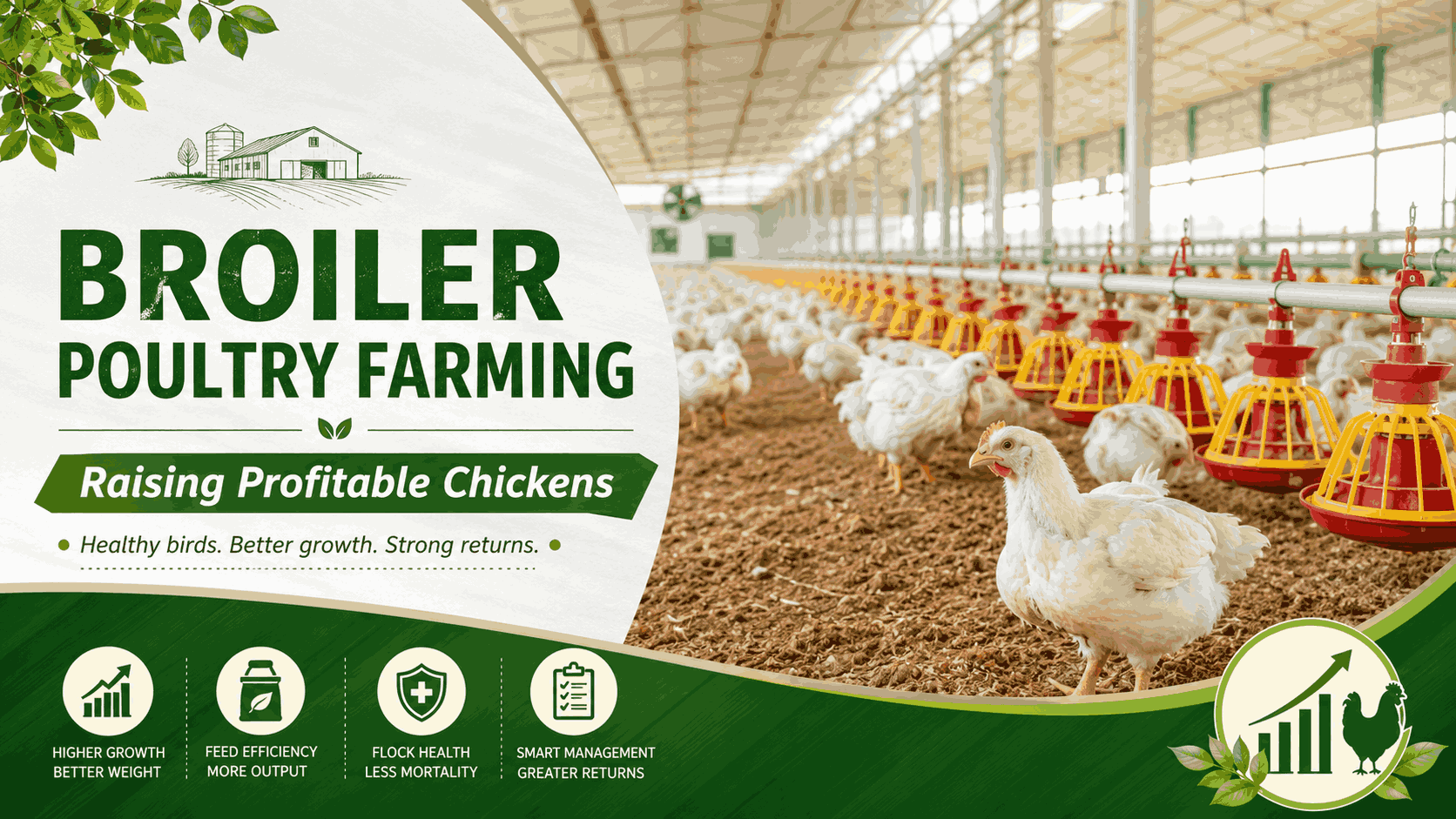 Broiler Poultry Farming: Building a Controlled Production Cycle