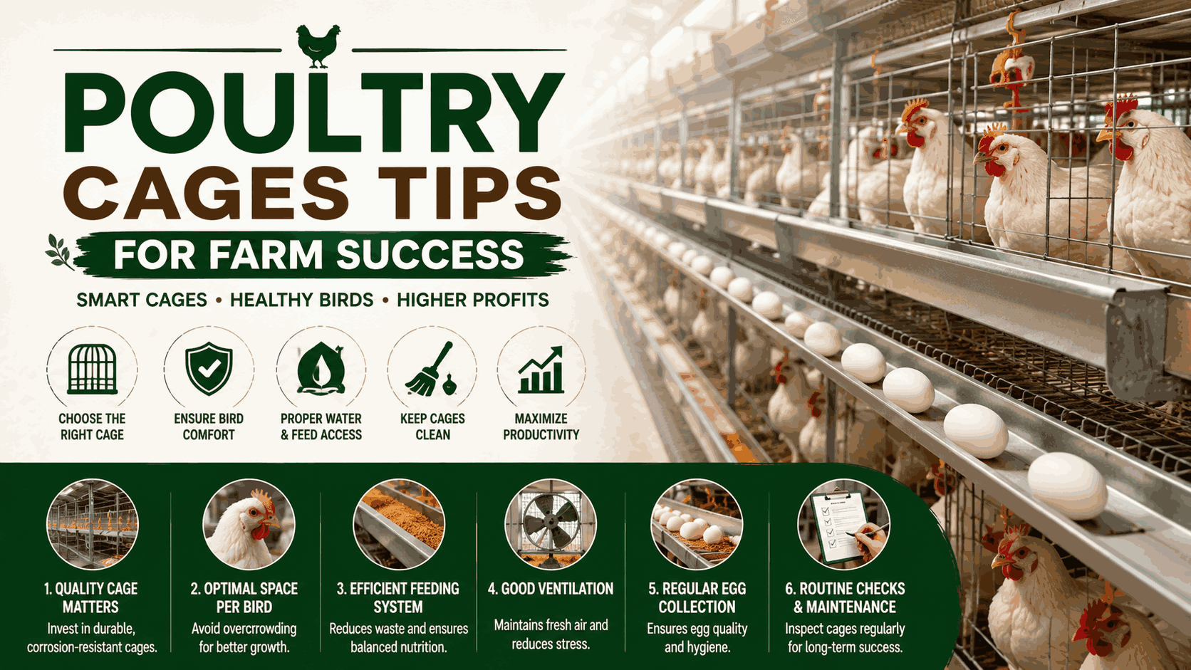 Poultry Cage Planning Tips for Farm Success