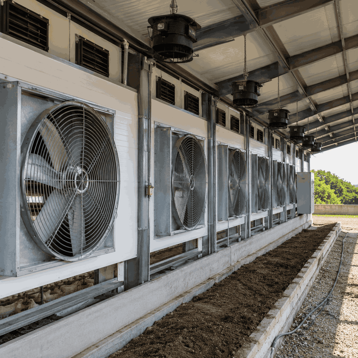 Commercial Poultry Environmental Control System